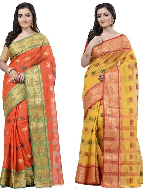women's saree combo - 19407083 - Standard Image - 0