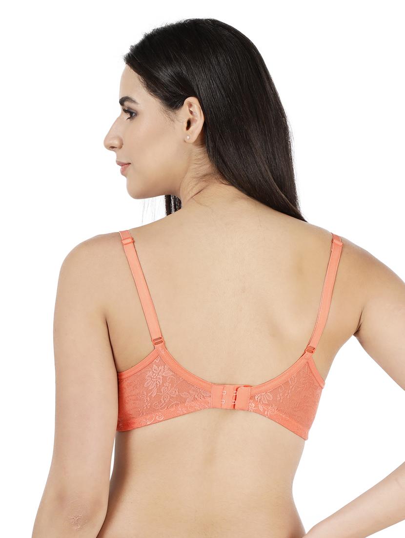 orange cotton tshirt bra - 19407392 - Standard Image - 2