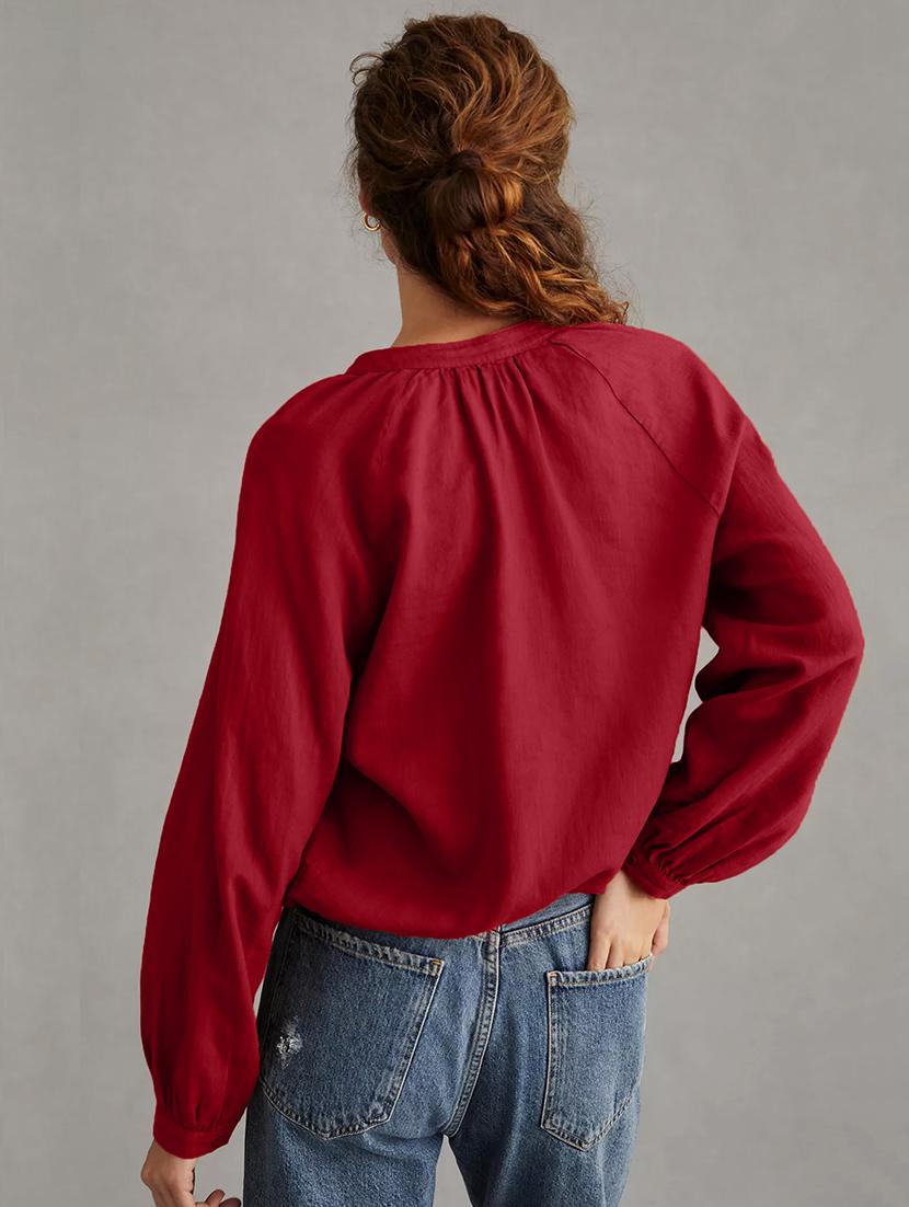 tie up neck regular top - 19408081 - Standard Image - 2