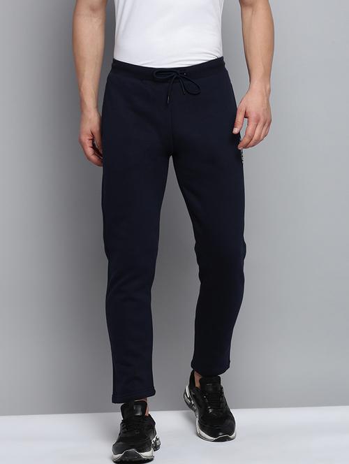 men solid ankle length track pant - 19409437 - Standard Image - 0