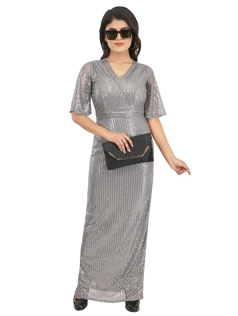 women's bodycon self design dress - 19409698 - Standard Image - 2
