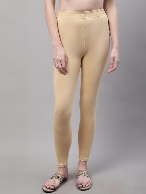 beige cotton leggings - 19409725 -  Standard Image - 0