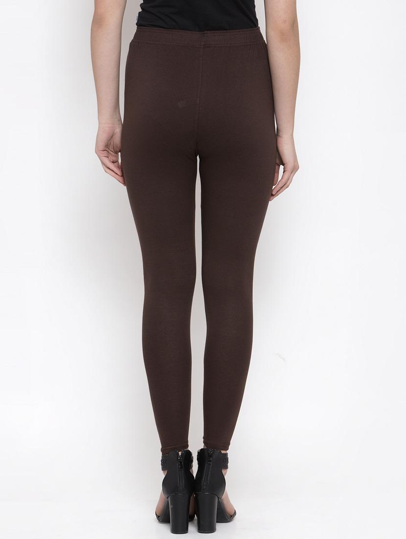 brown cotton leggings - 19409728 - Standard Image - 2