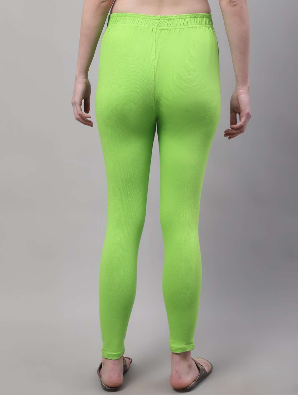 green cotton leggings - 19409738 - Standard Image - 2