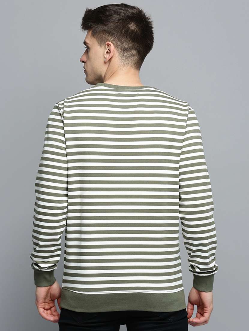 mens striped sweatshirt - 19409767 - Standard Image - 2