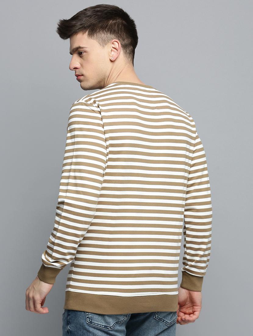 mens striped sweatshirt - 19409768 - Standard Image - 2