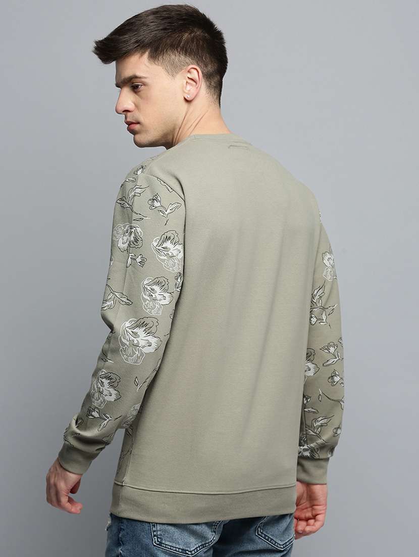 mens all over print sweatshirt - 19409770 - Standard Image - 2