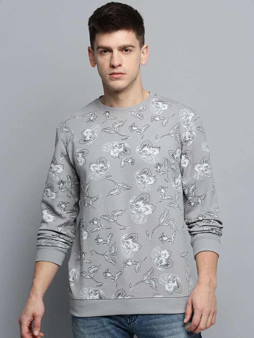 mens all over print sweatshirt - 19409771 - Zoom Image - 0