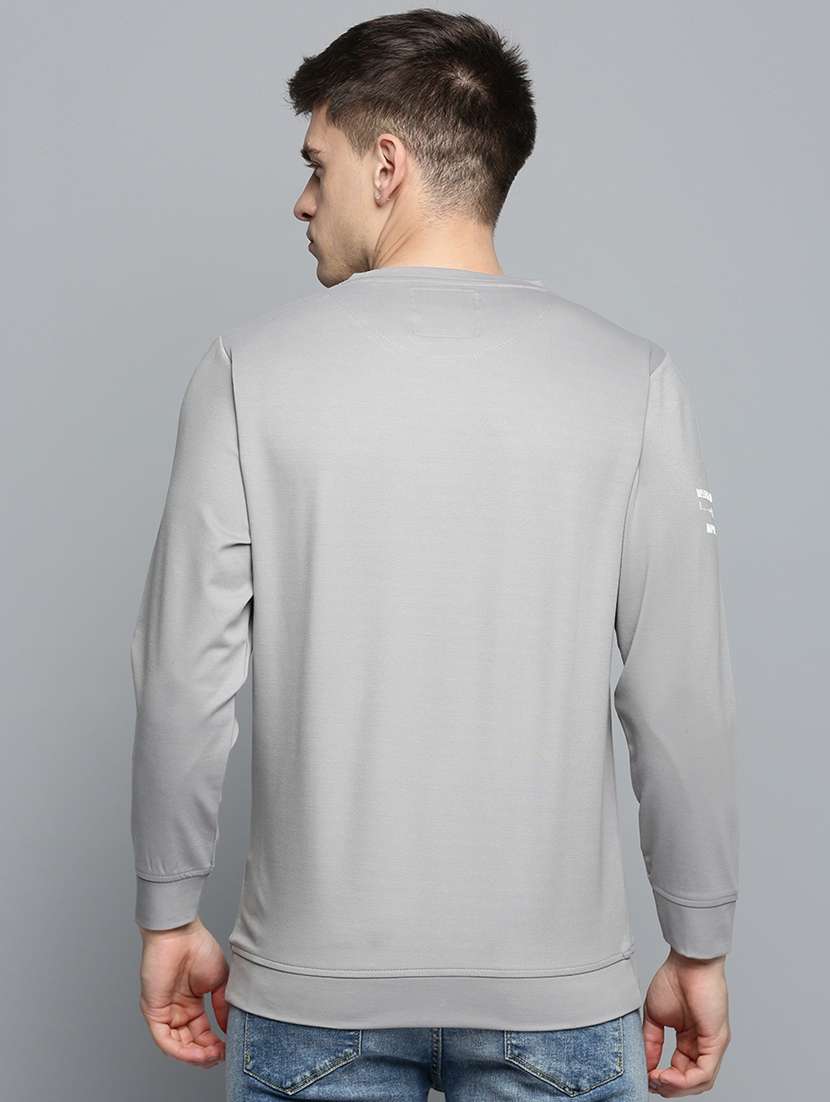 mens chest print sweatshirt - 19409805 -  Standard Image - 2