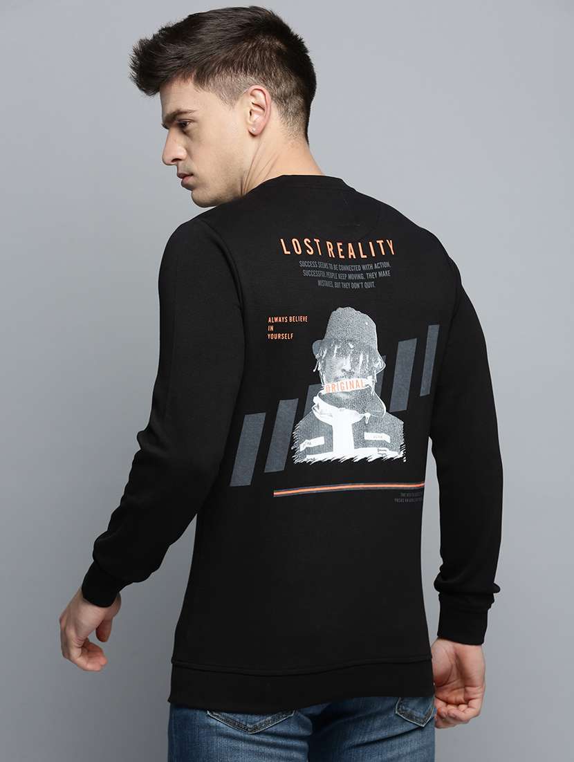 men long sleeves front & back printed sweatshirt  - 19409823 -  Standard Image - 2