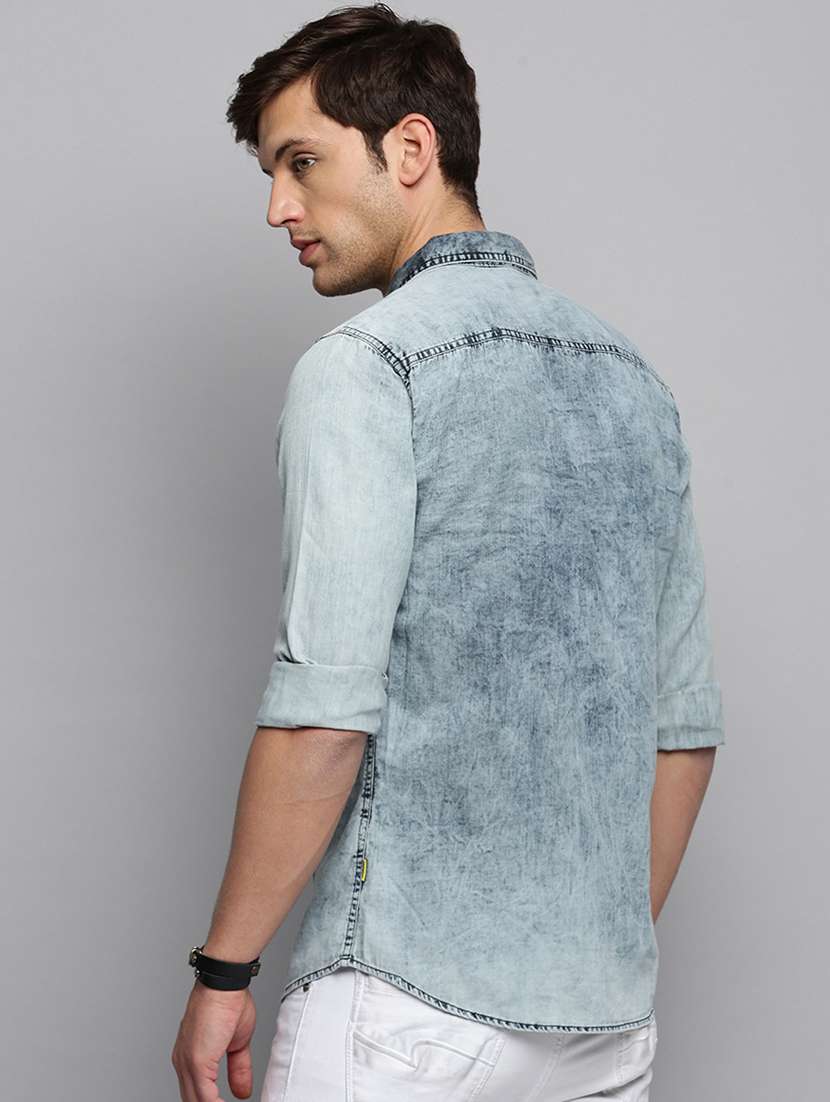 mens solid casual shirt - 19409849 -  Standard Image - 2