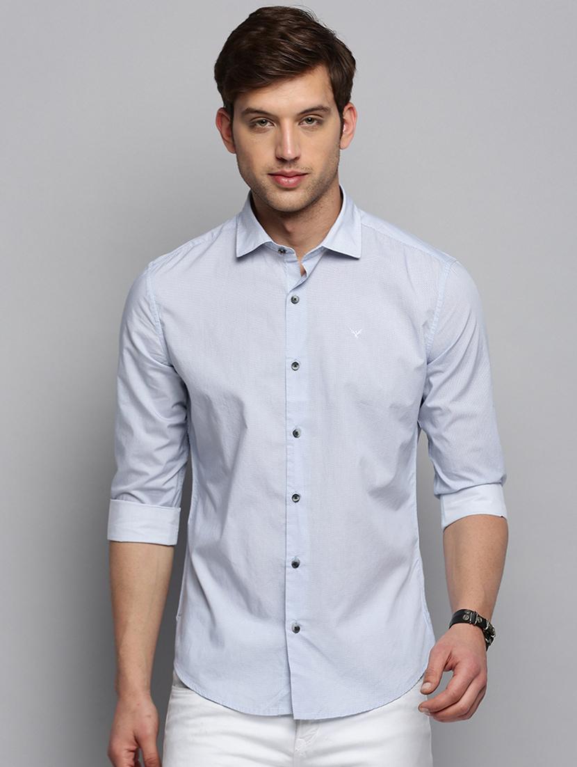mens solid casual shirt - 19409860 - Zoom Image - 0