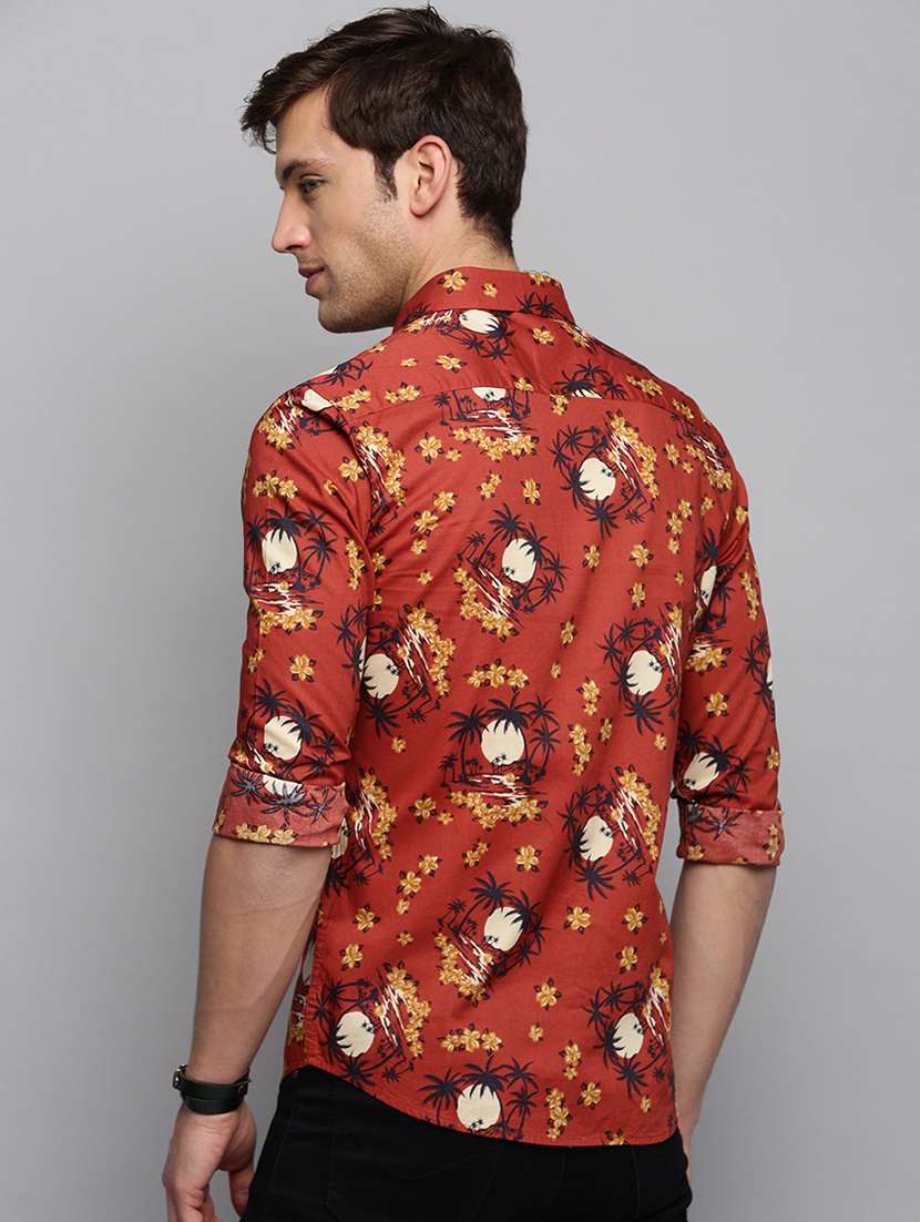 mens florals casual shirt - 19409862 - Standard Image - 2