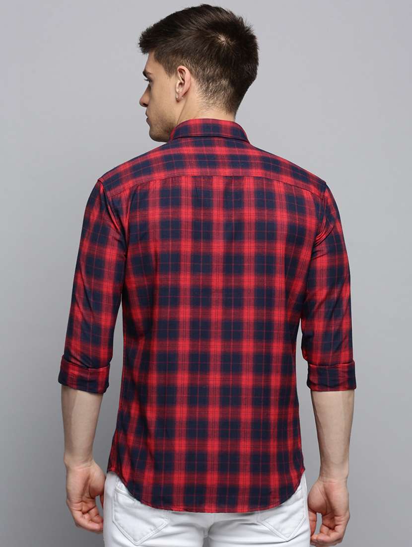 mens checks casual shirt - 19409873 -  Standard Image - 2