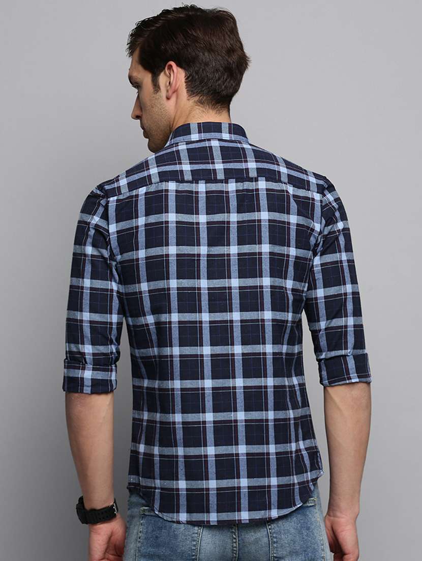 mens checks casual shirt - 19409885 -  Standard Image - 2