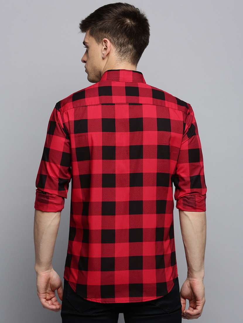 mens checks casual shirt - 19409959 -  Standard Image - 2