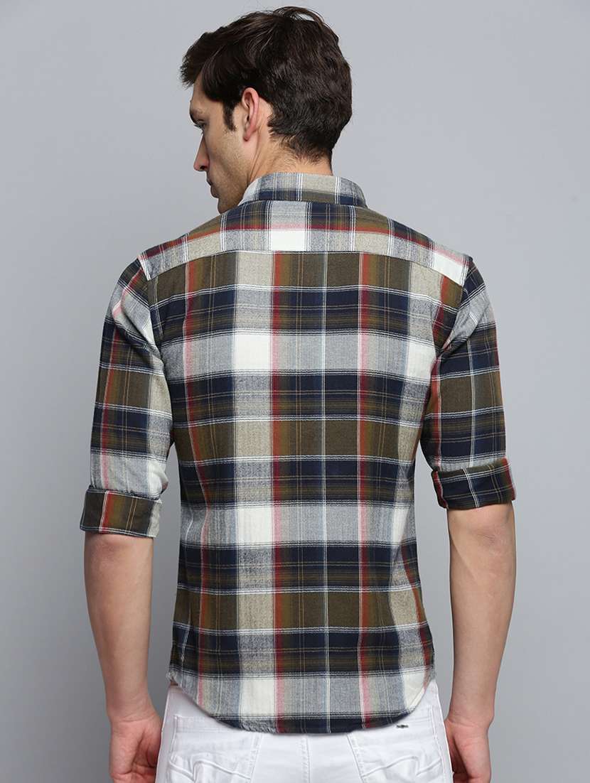 mens checks casual shirt - 19409985 -  Standard Image - 2