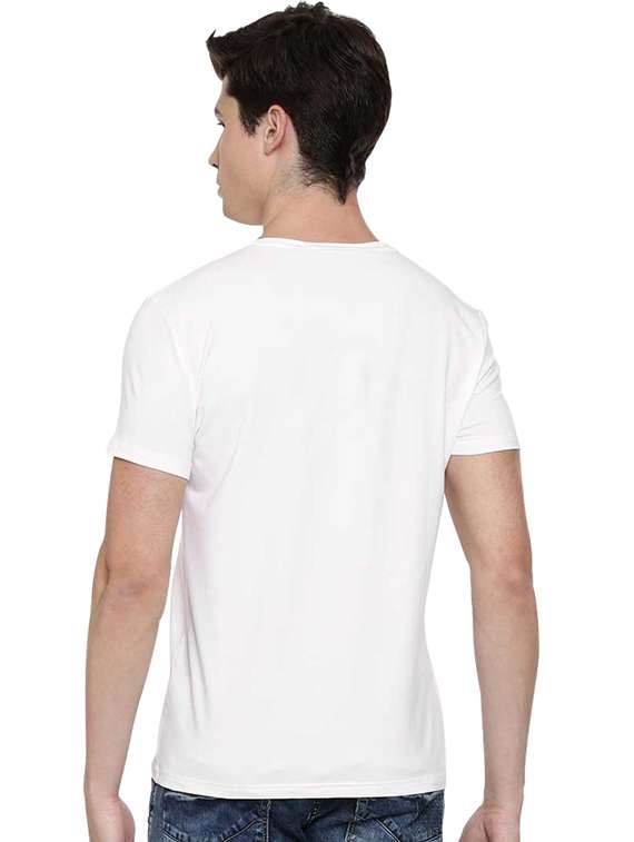 printed cotton regular t-shirt - 19412007 -  Standard Image - 2