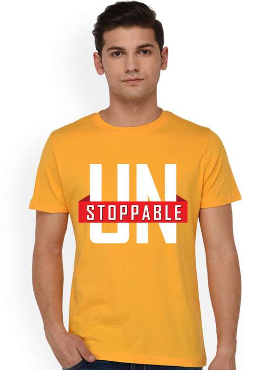 printed cotton regular t-shirt