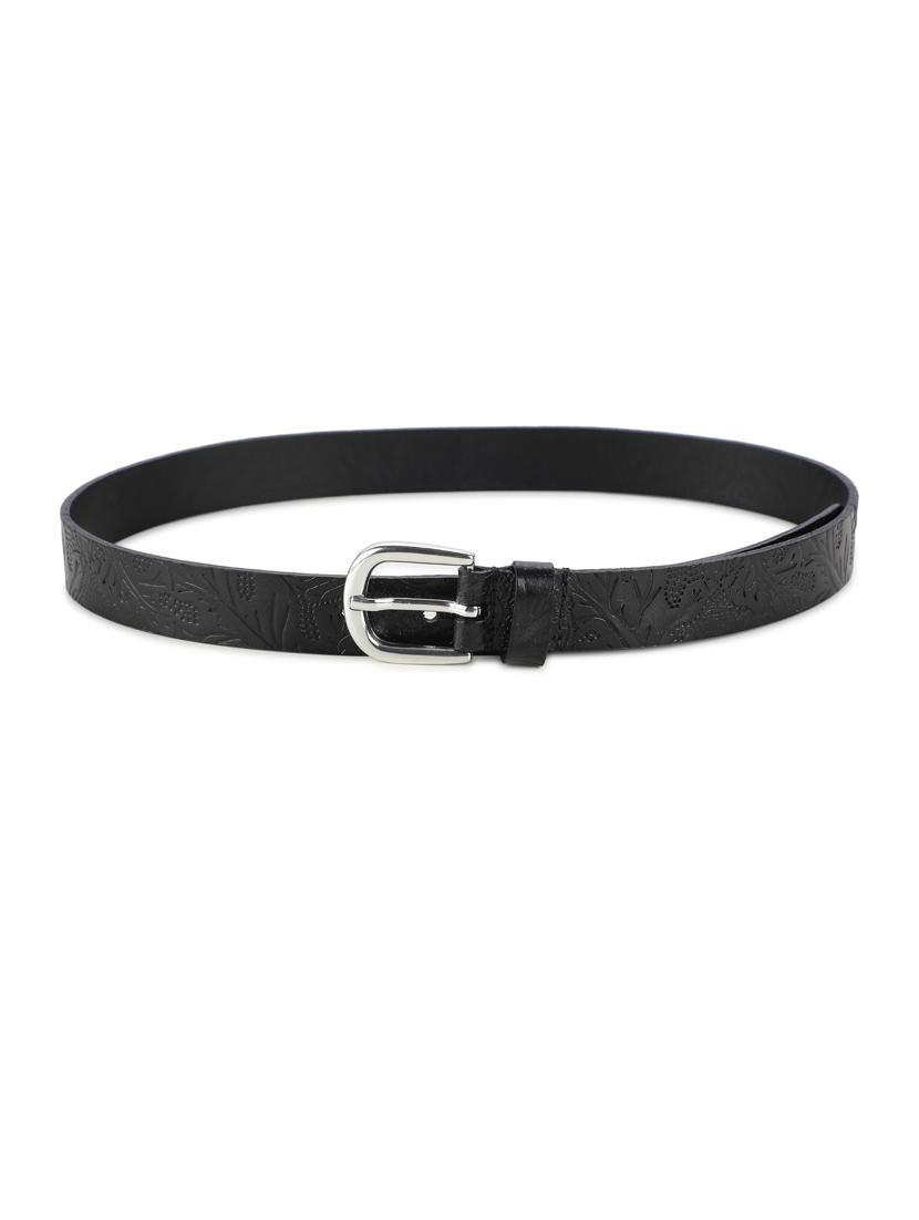 batik pattern embossed belt - 19412052 - Standard Image - 2
