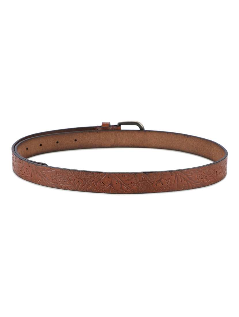 brown leatherette belt - 19412068 -  Standard Image - 2