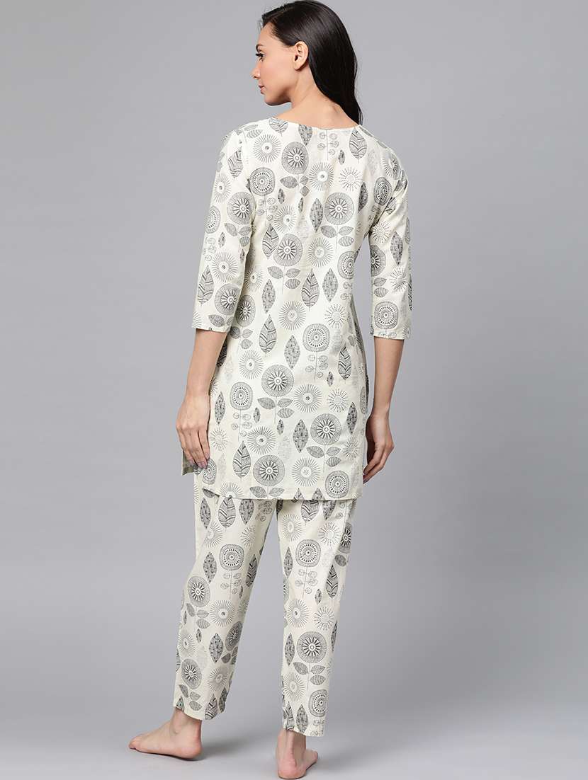 printed nightwear set - 19412810 -  Standard Image - 2