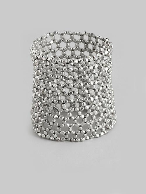 women silver-plated elasticated bracelet - 19413440 - Standard Image - 0