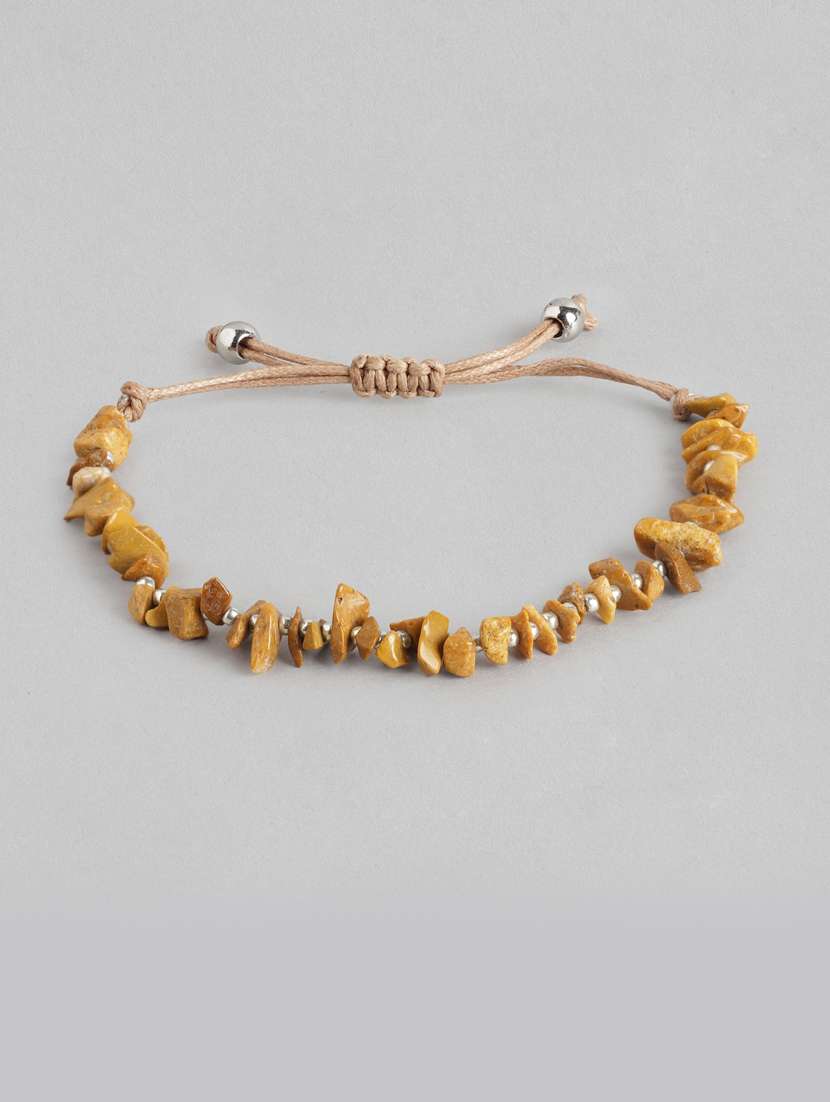 women mustard yellow armlet bracelet