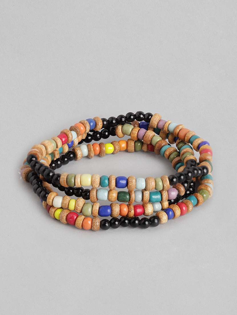 richeera  women set of 4 beaded bracelet