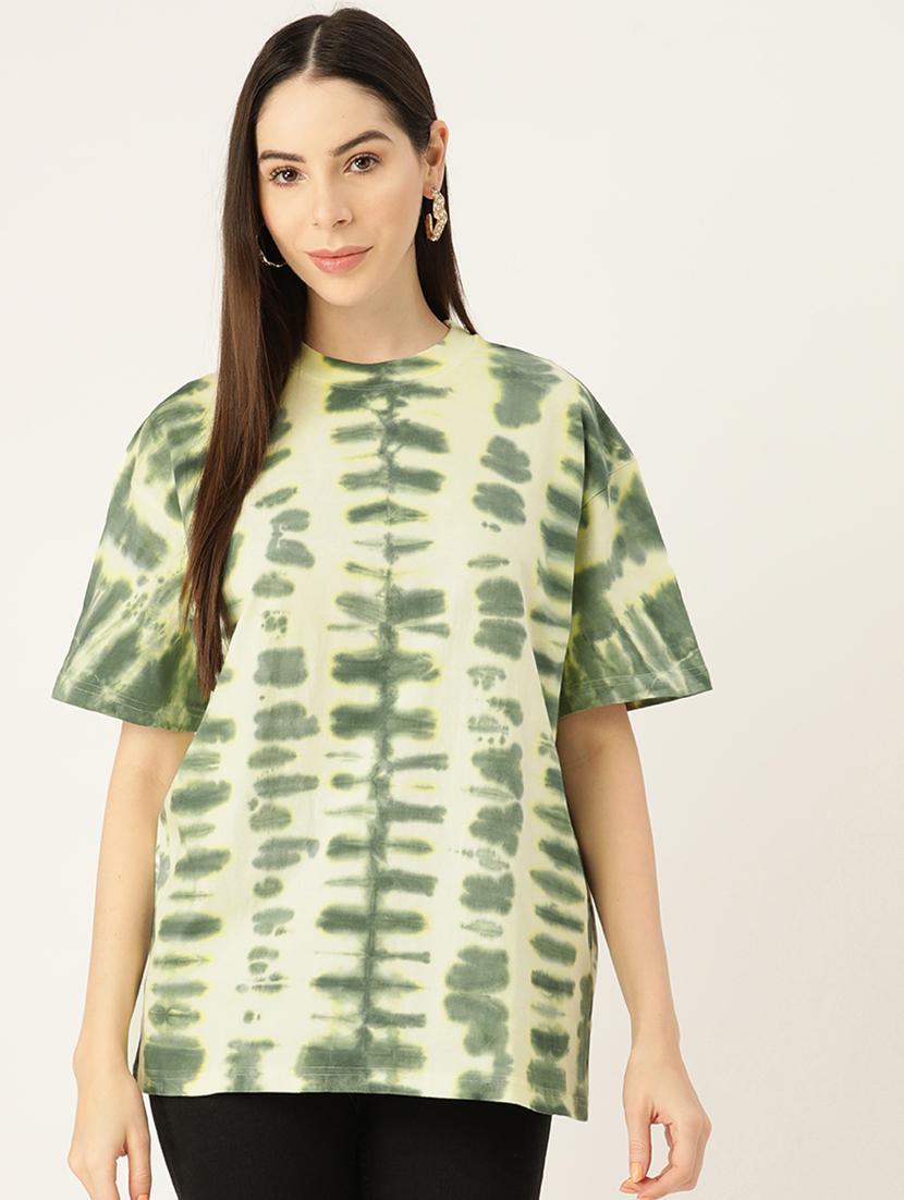 women's all over print crew neck t-shirt - 19414252 - Zoom Image - 0