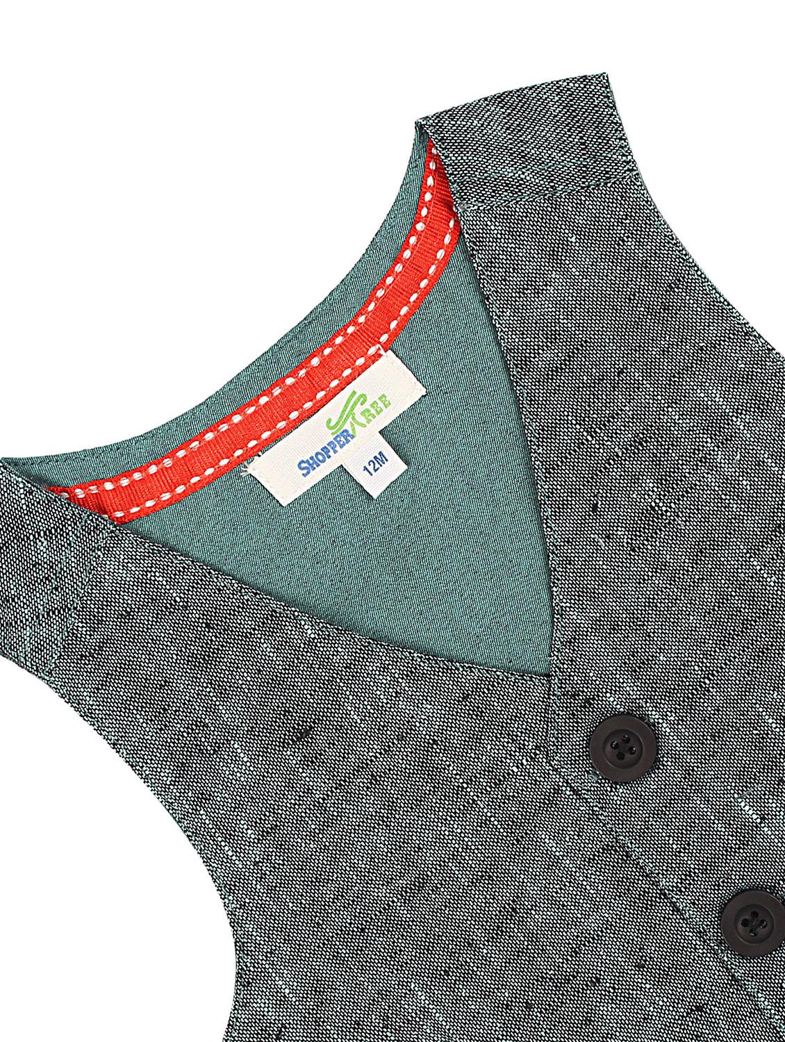 boys v-neck solid regular jackets & coat - 19414468 - Standard Image - 2