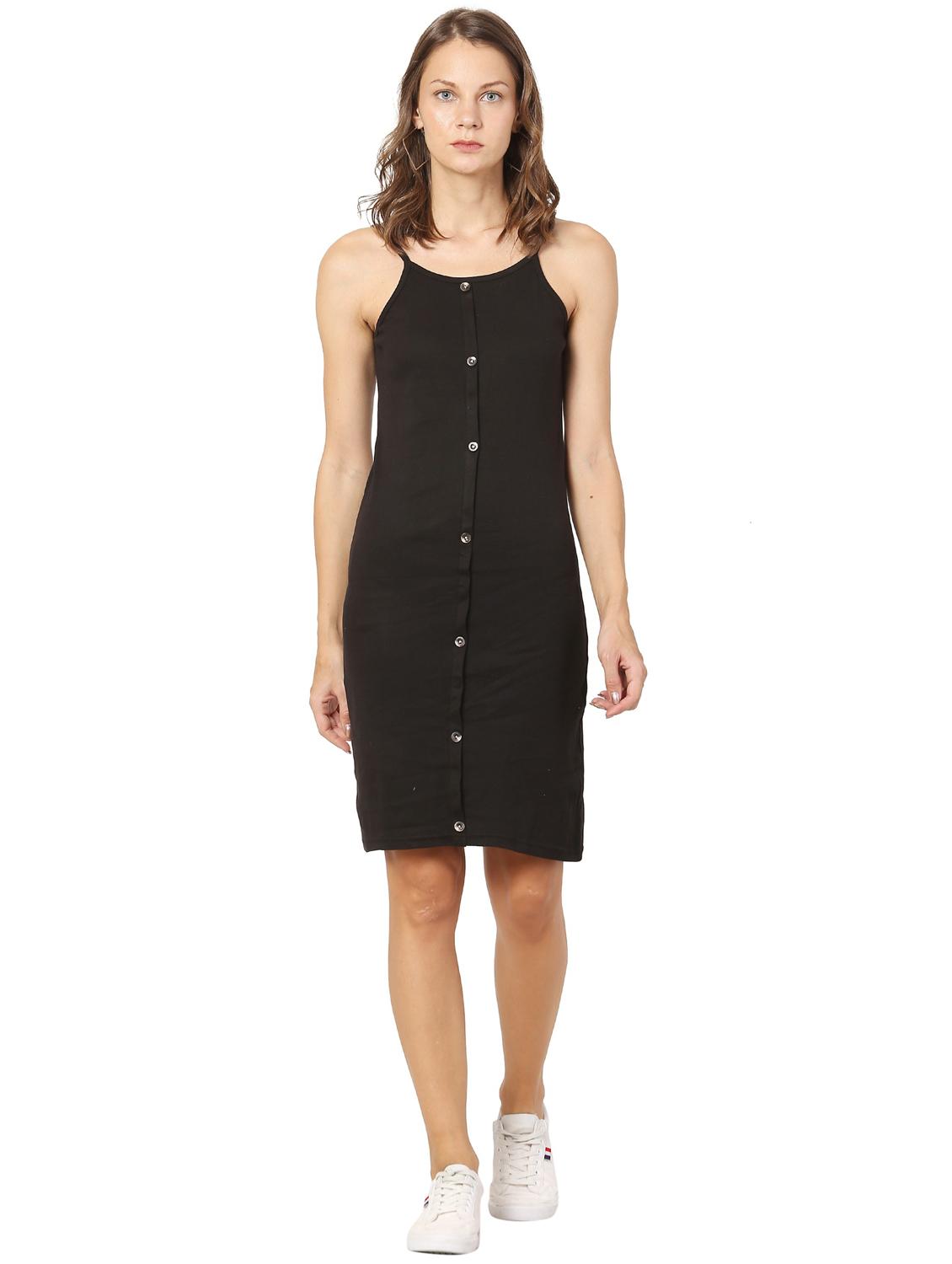 women's bodycon solid dress - 19417222 -  Zoom Image - 0
