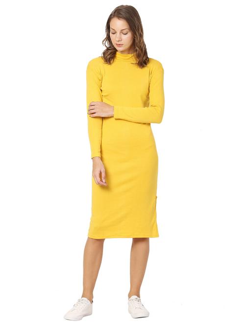 women's bodycon solid dress - 19417229 - Standard Image - 0
