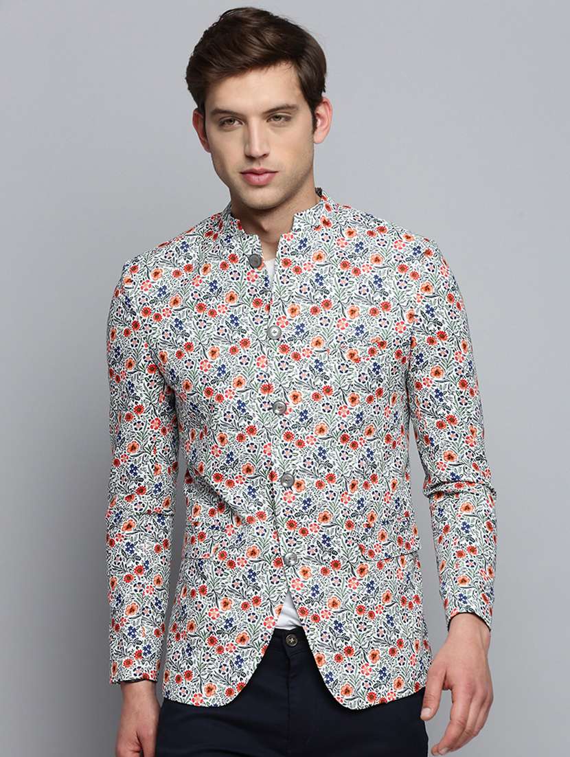 men printed blazer - 19417442 -  Standard Image - 2