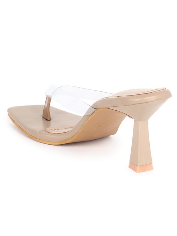 beige solid kitten heel - 19422340 - Standard Image - 2