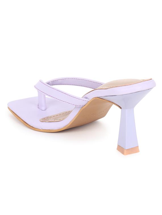 lavender solid kitten heel - 19422341 - Standard Image - 2