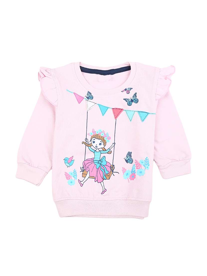 girls round neck top