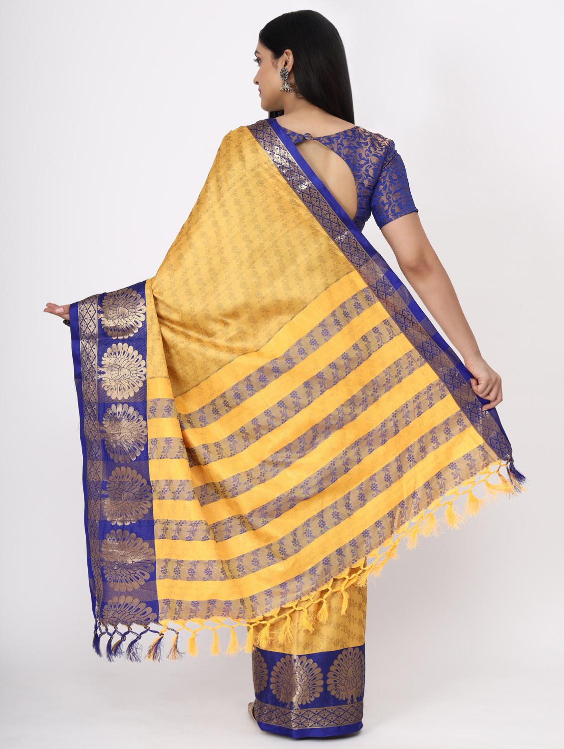 multi colored self design saree - 19431600 - Standard Image - 2