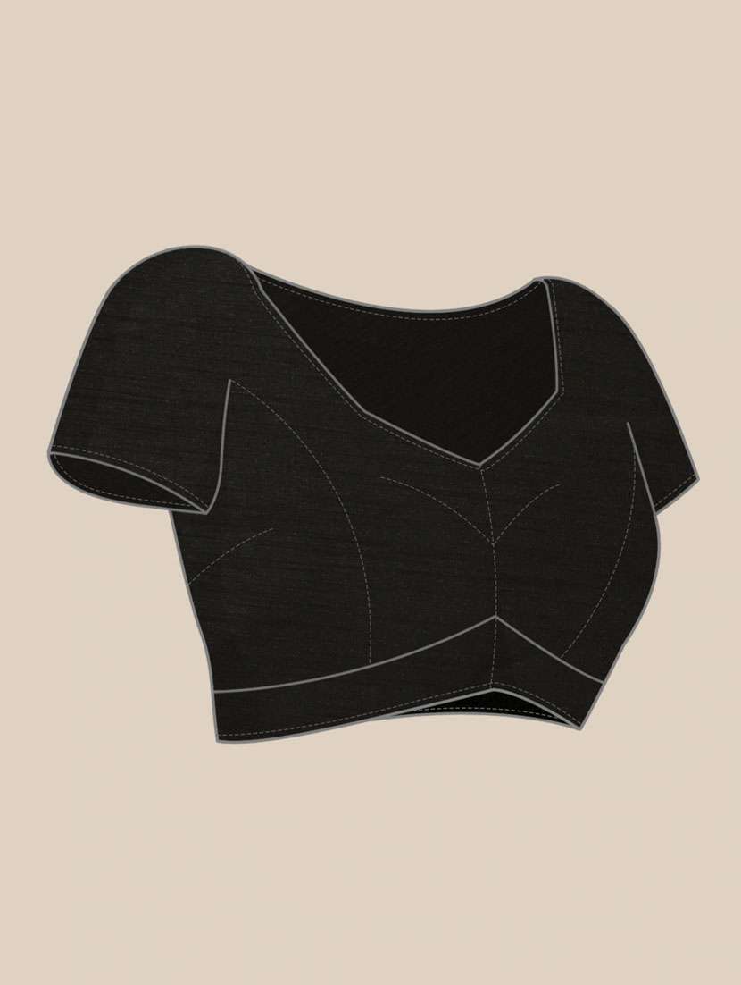 self design georgette saree with blouse - 19431733 -  Standard Image - 2