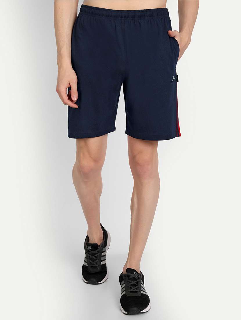 men solid shorts
