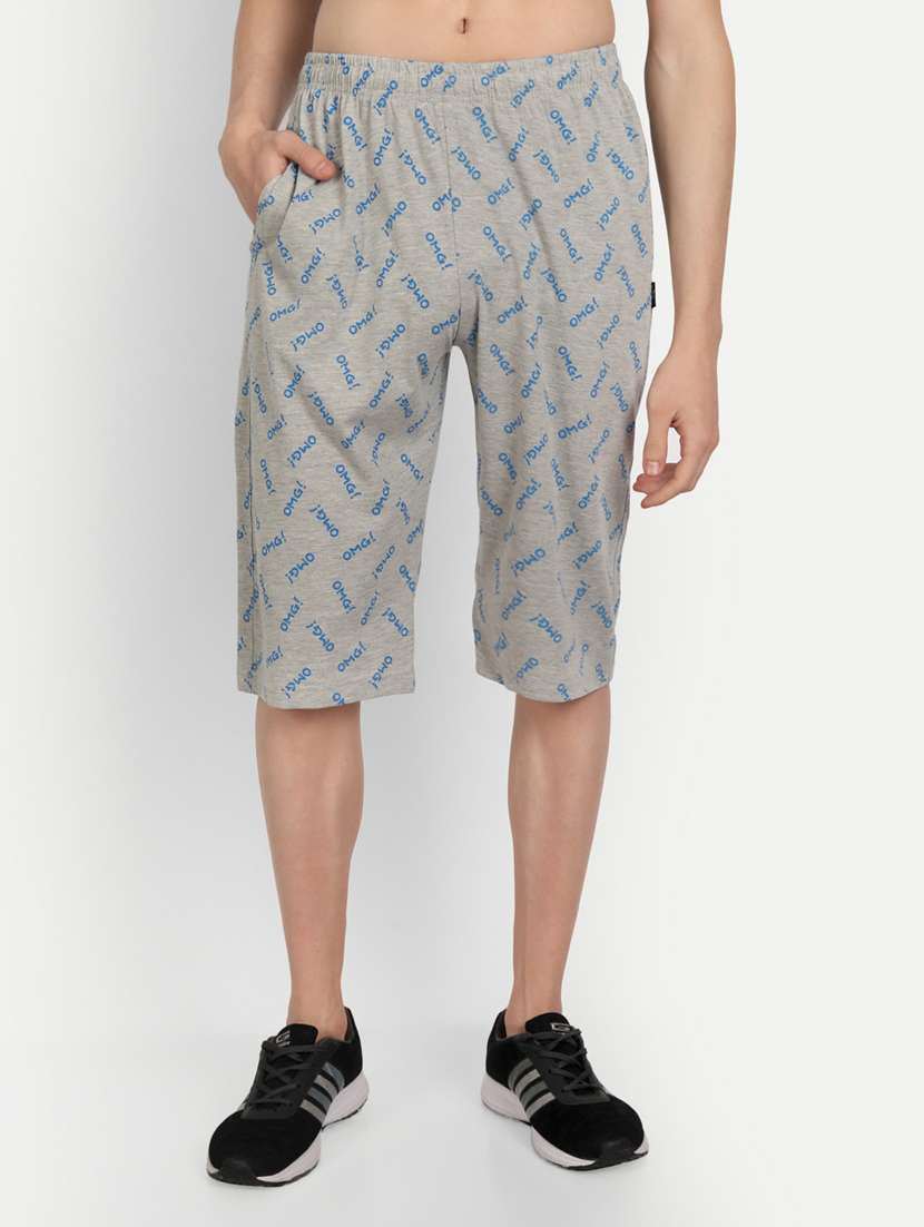 men printed three-fourths