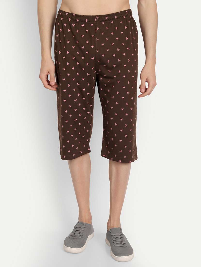 men printed three-fourths