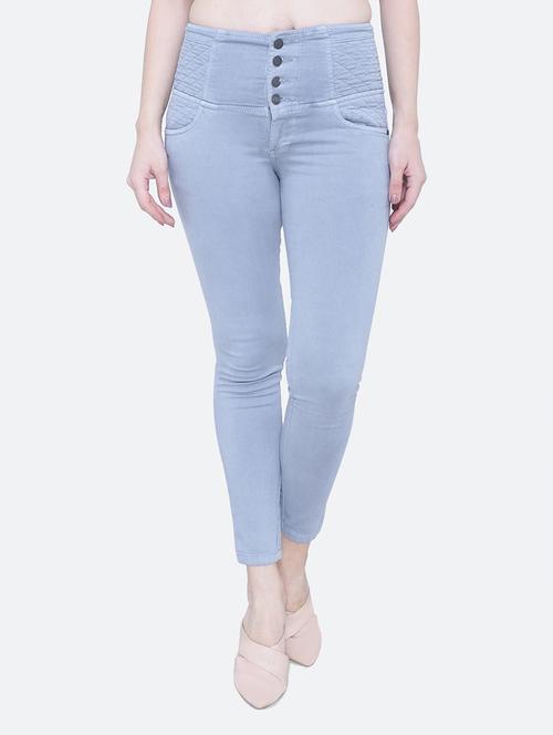 women's plain slim fit jeans - 19435467 -  Standard Image - 0