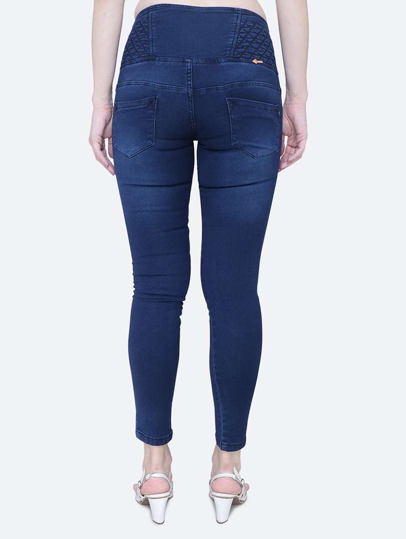 women's plain slim fit jeans - 19435468 -  Standard Image - 2