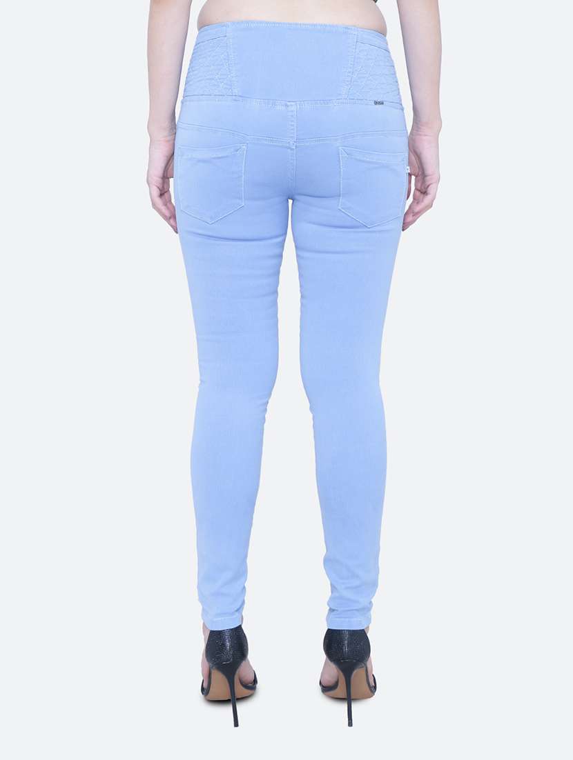 women's plain slim fit jeans - 19435470 -  Standard Image - 2