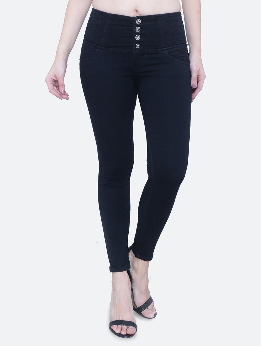 women's plain slim fit jeans - 19435472 -  Zoom Image - 0