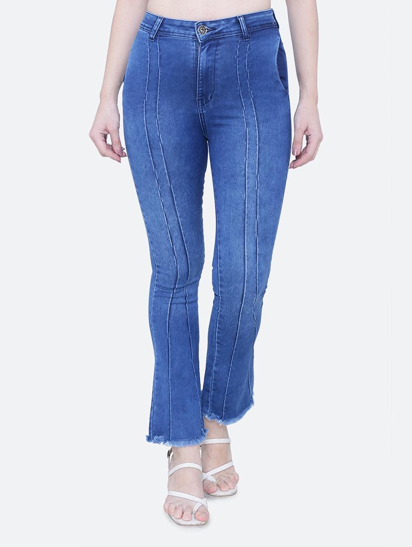 women's plain bootcut jeans - 19435473 - Zoom Image - 0