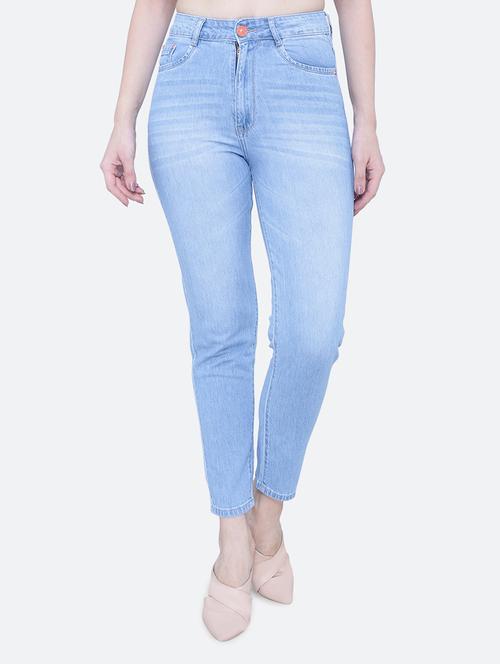 women's plain slim fit jeans - 19435479 - Standard Image - 0