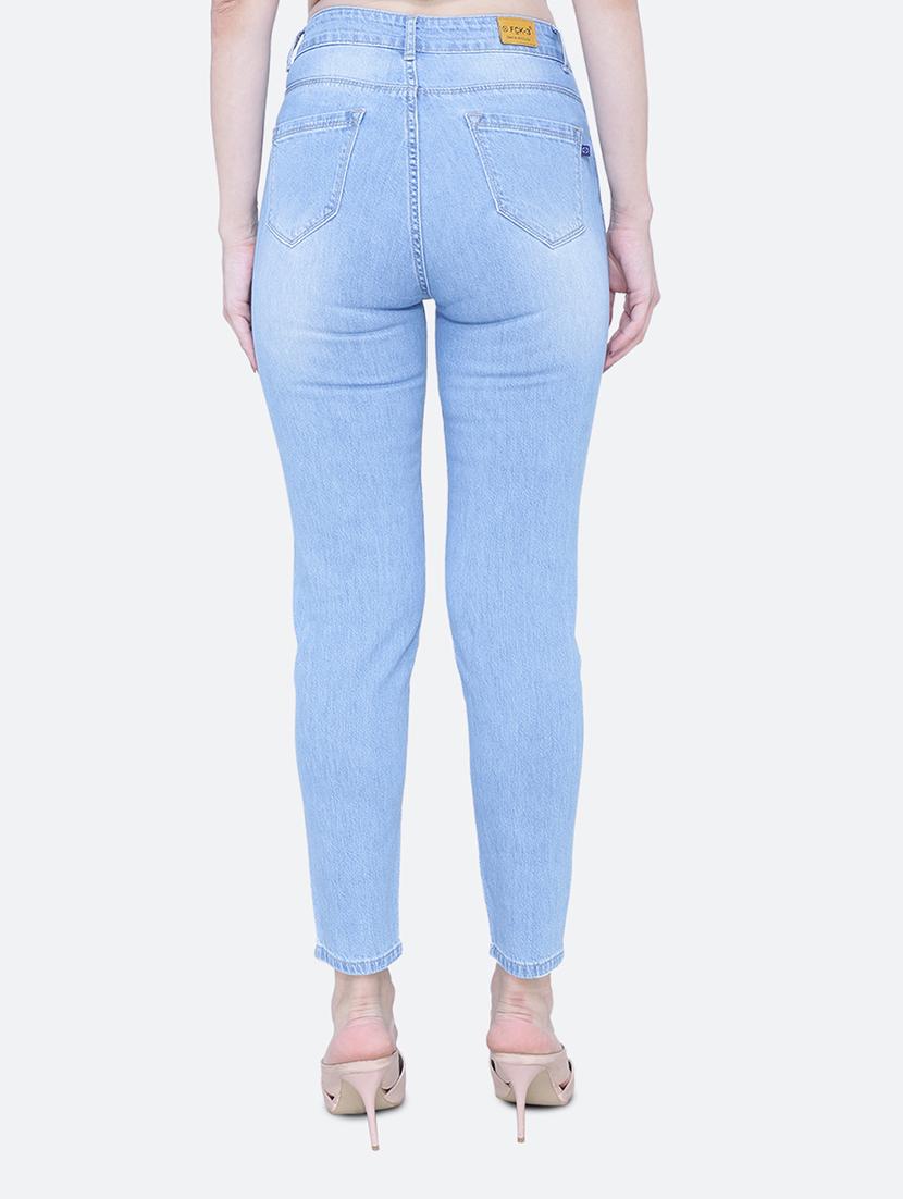 women's plain slim fit jeans - 19435479 - Standard Image - 2