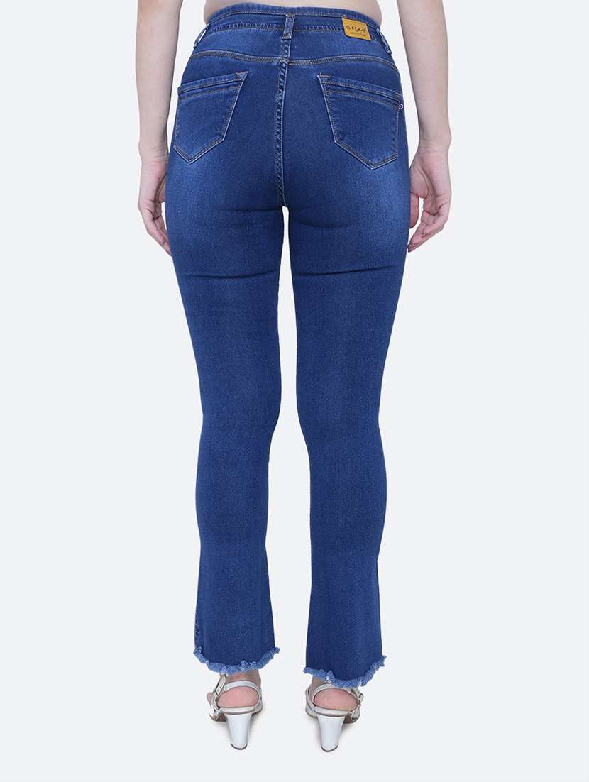 women's plain bootcut jeans - 19435481 -  Standard Image - 2